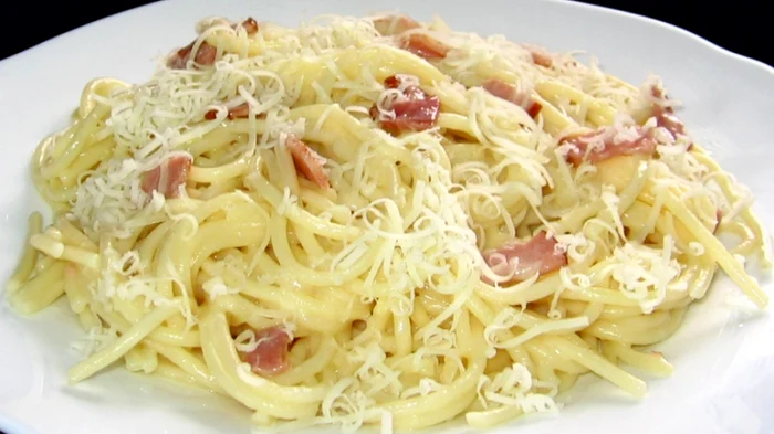 Pasta carbonara FOTO: archív